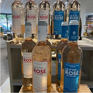 Vins rosés à découvrir à la cave à vins de Auvers sur Oise dans le Val d'Oise (95)