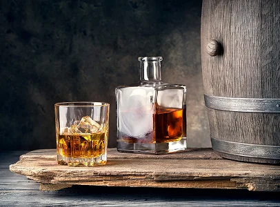 Spiritueux tels que Rhums, Whiskies, Gin et liqueurs à choisir et à emporter à la Cave à Vins d'Auvers sur Oise, dans le Val d'Oise