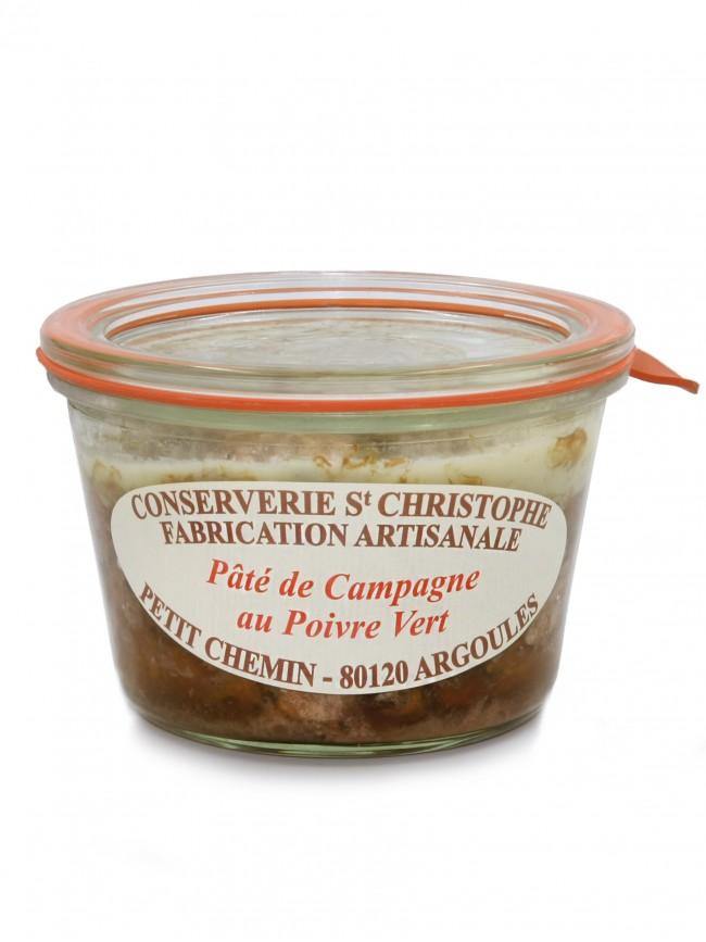 Paté de campagne au poivre vert
