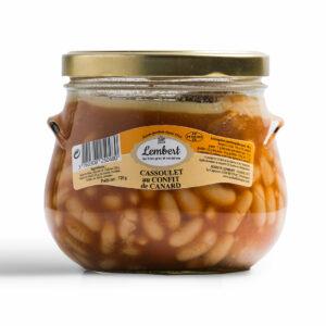 Cassoulet au confit de canard – bocal.