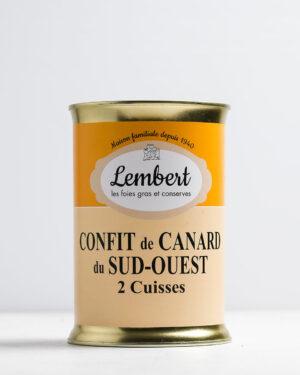 Confits de Canard du Sud Ouest – 2 Cuisses ou 4 cuisses
