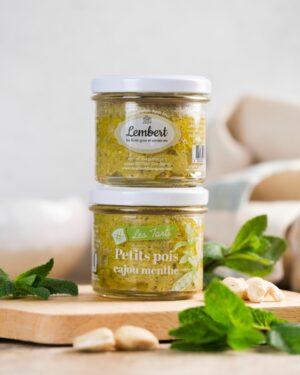 Tarti’ Petits pois cajou menthe.