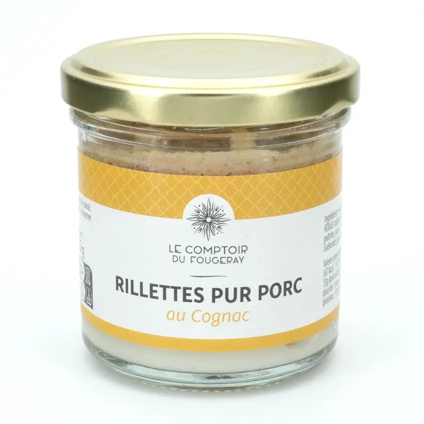 Rillettes de porc au Cognac 120g