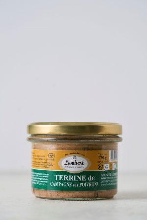 Terrine de Campagne aux Poivrons