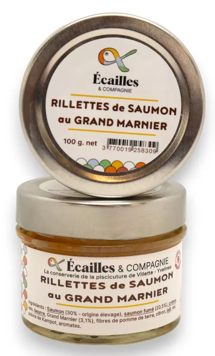Rillettes de saumon au Grand Marnier