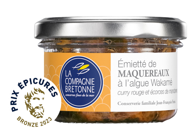 Emietté de maquereaux a l'algue wakamé