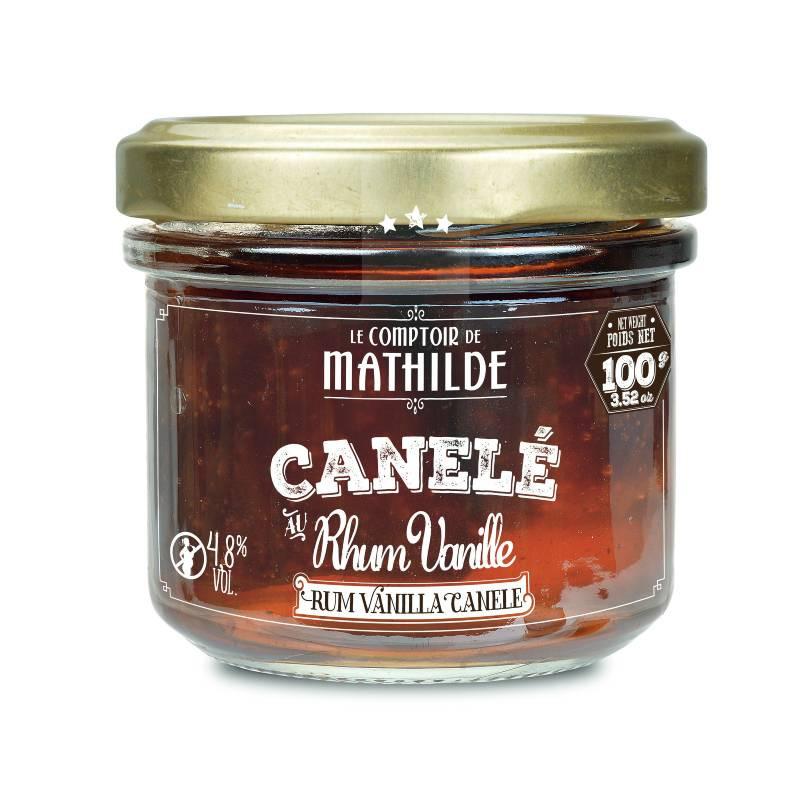 Canelé rhum vanille 100g