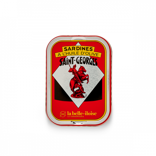 Sardines a l'huile d'olive saint georges