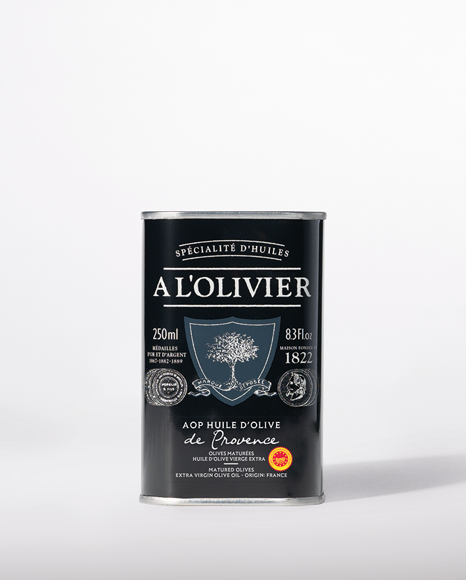 Huile d'olive Noir maturées AOP 250ml
