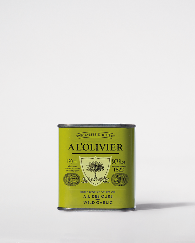 Huile d'olive ail des ours 150ml