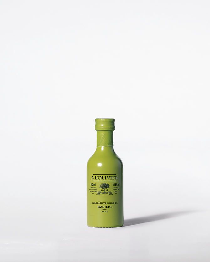 Huile d'olive Basilic 100ml